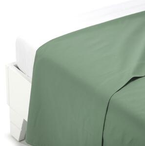 Lenzuolo Superiore MATRIMONIALE Cotone Tinta Unita GREEN Cotone Caleffi