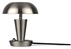Ferm LIVING fermLIVING Lampada da tavolo Tiny, nichel, 14 cm, ferro, inclinabile