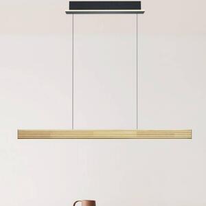 Buschwerk Lampada a sospensione, dimmerabile, Legno chiaro, Soggiorno / Sala da pranzo, Metallo, Moderno, Lampada a sospensione