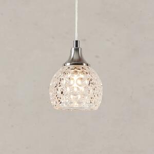 Markslöjd Lampada a sospensione CLEAR, trasparente, vetro, Ø 11,5 cm, spina Clear, dimmerabile, Chiaro / Trasparente, Soggiorno / Sala da pranzo, Vetro