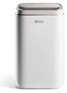De Longhi Deumidificatore Portatile per la casa muffa 20 Litri In 24 Ore Tanica 5 Litri Wi-Fi Gas R290 con Timer Integrato colore Bianco - DTI220 T