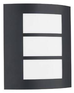 Lindby lampada da parete per esterni Vimal, E27, 26 cm, nero, alluminio