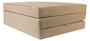 Materasso pieghevole per ospiti 01. Beige L - 195x80x9 cm W389 01 FORTISLINE