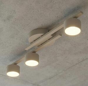 Lampada da soffitto in acciaio FRAGMENT 3 da interno 3xGX53