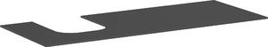 Hansgrohe Xevolos E Console, 1 découpe à gauche, 1370x550mm, pour vasque à poser, 54205760, 54205760