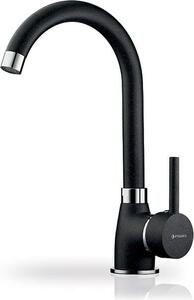 Pyramis Bello 090935601 Granite Volcano kitchen mixer (black)