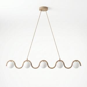 Lampada a Sospensione SINUS 5 5xG9 in Acciaio