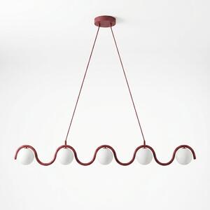 Lampada a Sospensione SINUS 5 5xG9 in Acciaio