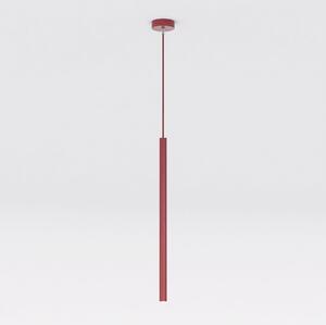 Lampada a Sospensione SELTER 1 G9 in Acciaio - Mokka o Burgundy