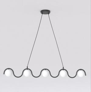 Lampada a Sospensione SINUS 5 5xG9 in Acciaio