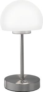 Casa NOVA lampada da tavolo CORBY D 12 cm grigio lampada da tavolo lampada a morsetto