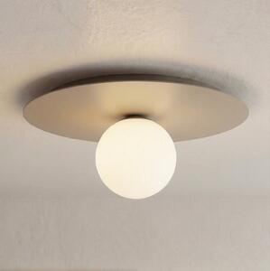 Plafoniera da soffitto SOLAR 1 E14 in Acciaio - Mokka o Burgundy