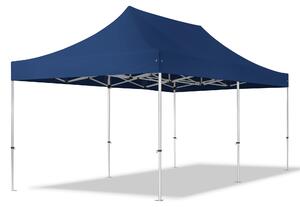 TOOLPORT 3x6m gazebo pieghevole PES, PROFESSIONAL alluminio, blu scuro