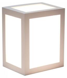 V-TAC VT-822 Lampada applique LED 12W wall light white cube bianco freddo 6400K - sku 8336