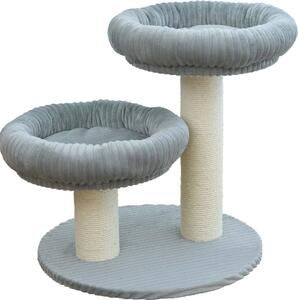 Europet Bernina Tiragraffi Cordoba grigio chiaro, dimensioni: 60 x 60 x 65 cm