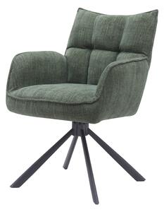 Set di sedie da pranzo verde in imbottito 2 pz Marilla – Unique Furniture