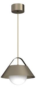 Lampadario a sospensione su cavo FUNDA 1xE27/15W/230V bronzo