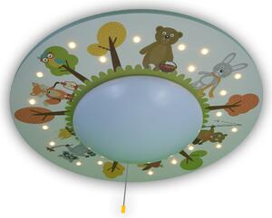 Niermann animali della foresta Plafoniera LED E27 multicolore, colorata Germany