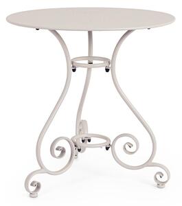 Tavolino da giardino rotondo in acciaio ø 70 cm Etienne – Bizzotto