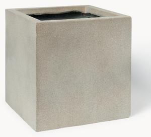 Portavaso da esterno in cemento Tuscany, alt. 30 cm