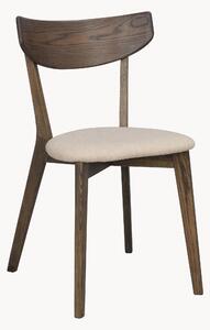 Sedia in legno con cuscino seduta Ami