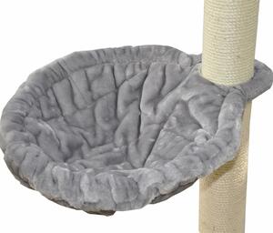 Cuccia XL extra profonda, grigia, 45 cm