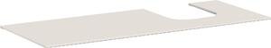 Hansgrohe Xevolos E Console, 1 découpe à droite, 1370x550mm, pour vasque à poser, 54206780, 54206780