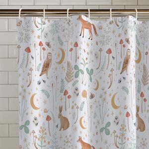 Tenda per doccia 180x180 cm Enchanted Twilight Animals – Catherine Lansfield