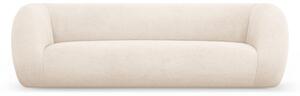 Divano in tessuto bouclé crema 230 cm Essen - Cosmopolitan Design