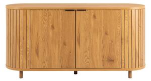Cassettiera effetto rovere in colore naturale 160x80x45 cm Colima - Actona