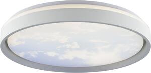 Lampada da soffitto LED Sky-Dream, diametro 49 cm, metallo grigio, regolabile in temperatura di colore (CCT)