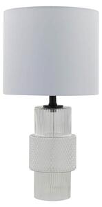 HOME DELUXE Grande lampada da tavolo in vetro YUKI - Trasparente | Lampada da tavolo Lampada da tavolo Lampada da comodino