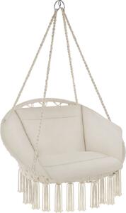 Tectake® poltrona sospesa Grazia 80 x 72 x 125 cm