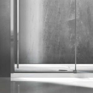 Porta doccia scorrevole 140cm vetro 8mm altezza 200h | KSA4000 - KAMALU
