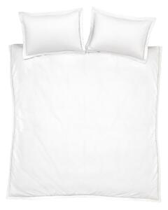 Set copripiumino e federa bianco in cotone per letto matrimoniale 200x200 cm Oxford Lace Trim – Bianca