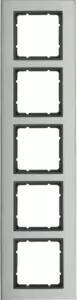Berker 10153606 Cornice in acciaio inossidabile/antracite Berker B.7