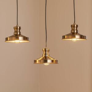 Lampada a sospensione Berceste 9263 Opviq, dimmerabile, Ottone / Oro, Soggiorno / Sala da pranzo, Metallo, Lampada a sospensione