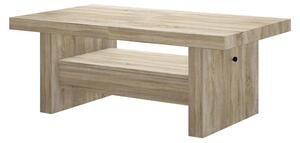 Tavolino di design Aversa H-111 con cassetto estraibile e regolabile in altezza, tavolo da pranzo