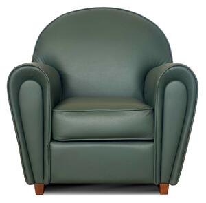 Poltrona Luxury in Pelle Primo Fiore Premium - Design Iconico
