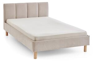 Letto matrimoniale imbottito beige rete non inclusa 140x200 cm Joker – Meise Möbel