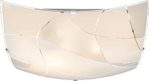 Globo Paranja plafoniera bianca, 2xE27 ILLU; 40403-2