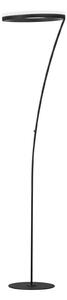 FISCHER & HONSEL Lampada da terra a LED Sirko, dimmerabile, Nero, Soggiorno / Sala da pranzo, Metallo, Moderno, Lampada LED da terra