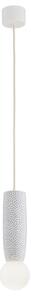 Argon 8938 - Lampadario a cavo BOLL 1xG9/6W/230V bianco