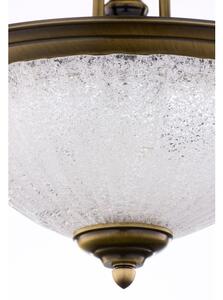 Jupiter 2134 - Lampadario a stelo CARMEN 1xE27/15W/230V bronzo/patina