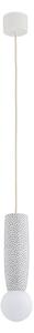 Argon 8938 - Lampadario a cavo BOLL 1xG9/6W/230V bianco
