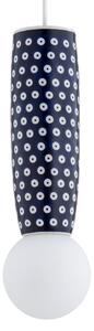 Argon 8937 - Lampada a sospensione con cavo BOLL 1xG9/6W/230V blu
