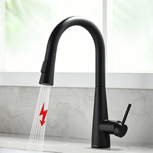 Rubinetto con sensore - Miscelatore per cucina e bagno - Montaggio a incasso - Acciaio inossidabile 304 - Miscelatore monocomando - Acqua calda e fredda - Colore 4
