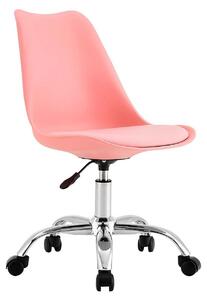 Sedia da ufficio ergonomica con ruote e altezza regolabile