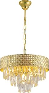 Lampadario a catena CHARLIZE 4xE14/10W/230V dorato