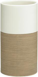 Tazza Sealskin Doppio in porcellana color sabbia, 361840465